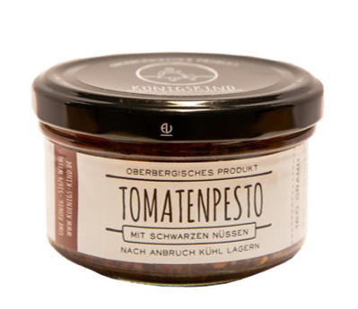 Königskind - Tomatenpesto mit schwarzen Nüssen