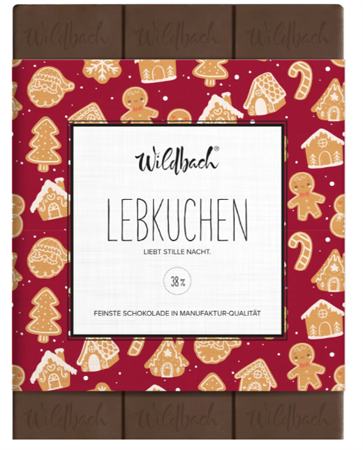 Wildbach Weihnachtsschokolade - Lebkuchen