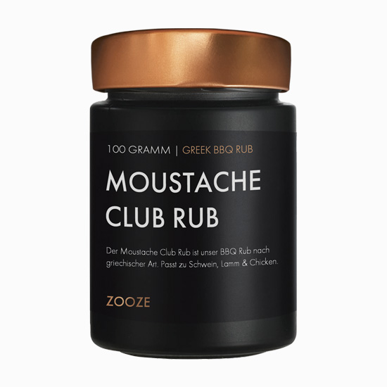 Zooze - Moustache Club Rub