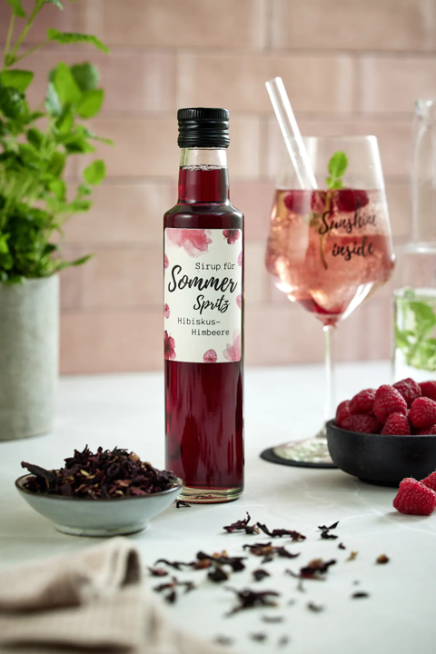 Shrub - Sommerspritz Hibiskus-Himbeere