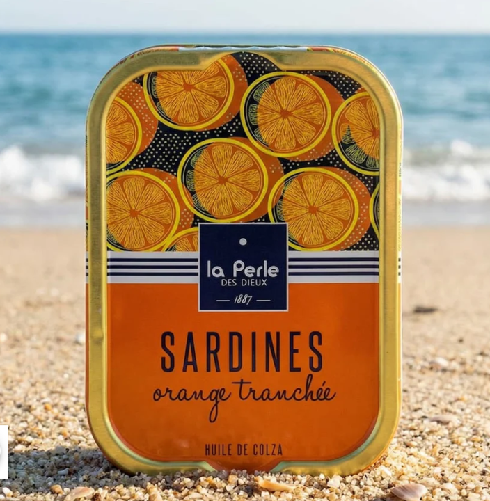La Perle - Sardinen mit Orange in Rapsöl