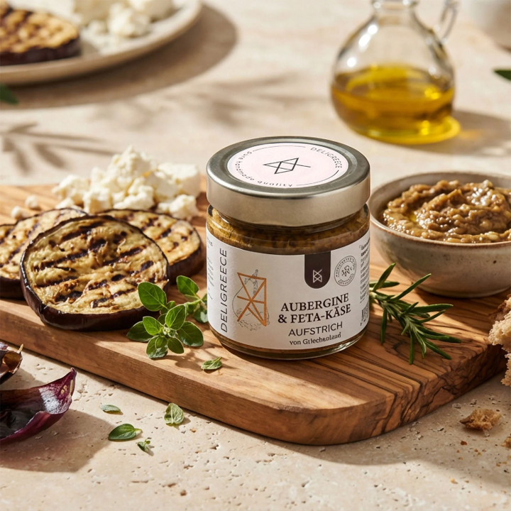 Deligreece - Aufstrich Aubergine & Feta
