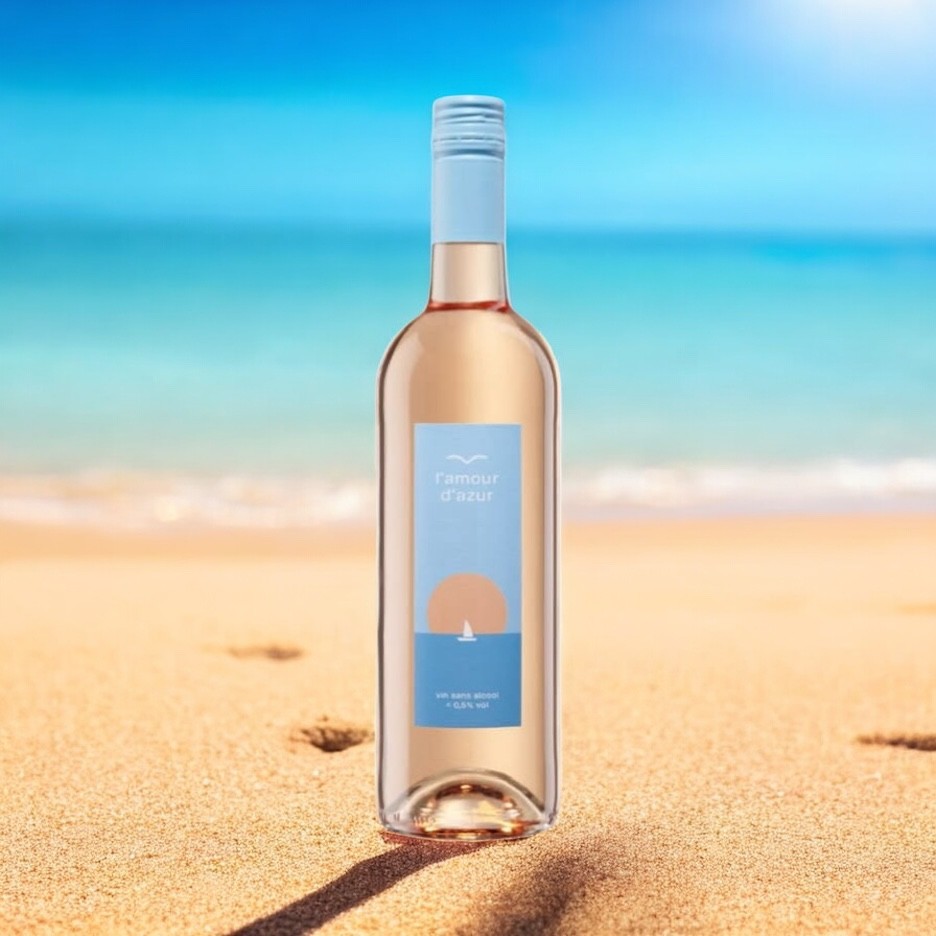 L'amour d'azur Rosé - alkoholfrei L'amour d'azur Rosé - alkoholfrei