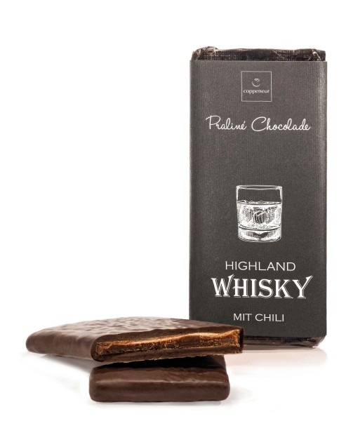 Coppeneur - Highland Whisky mit Chili Praline Chocolade