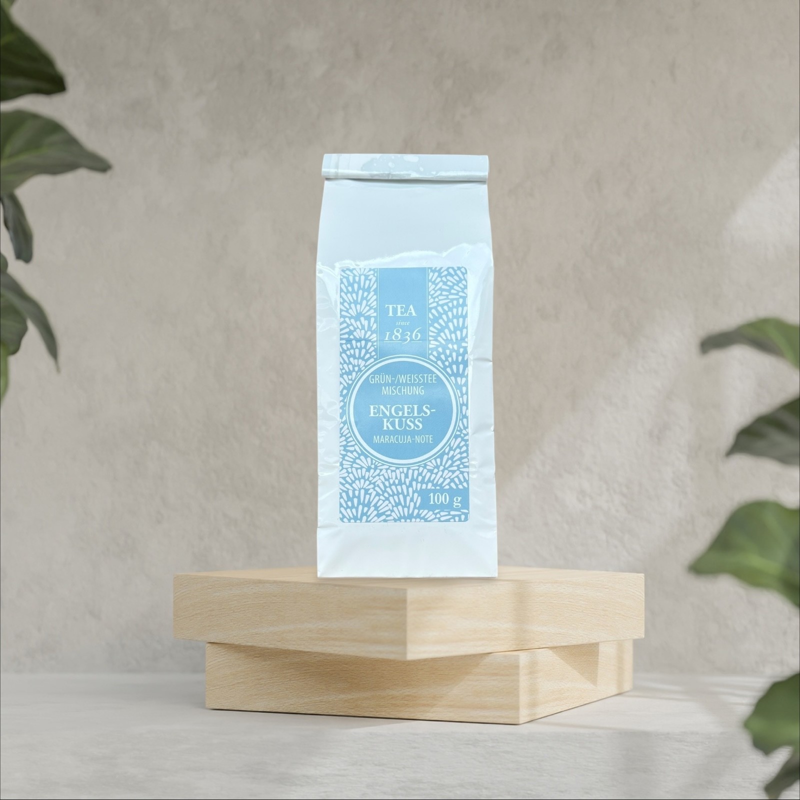 D & B - Grün-Weißtee Engelskuss 100 g Tüte loser Tee