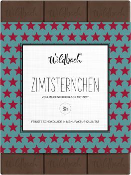 Wildbach Weihnachtsschokolade - Zimtsternchen