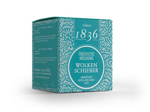 D & B - Früchtetee Wolkenschieber - 15 Pyramidenbeutel