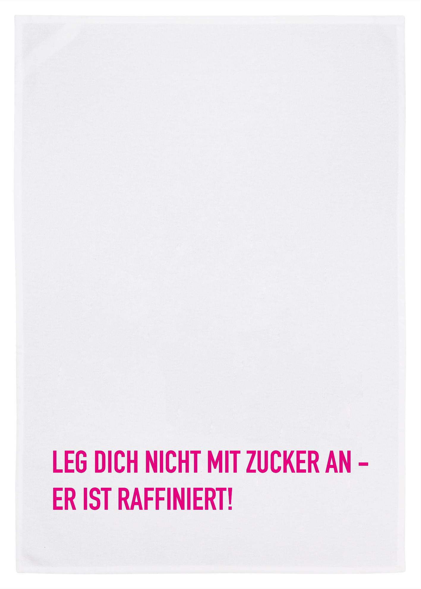 Geschirrtuch - Leg Dich nicht mit Zucker an