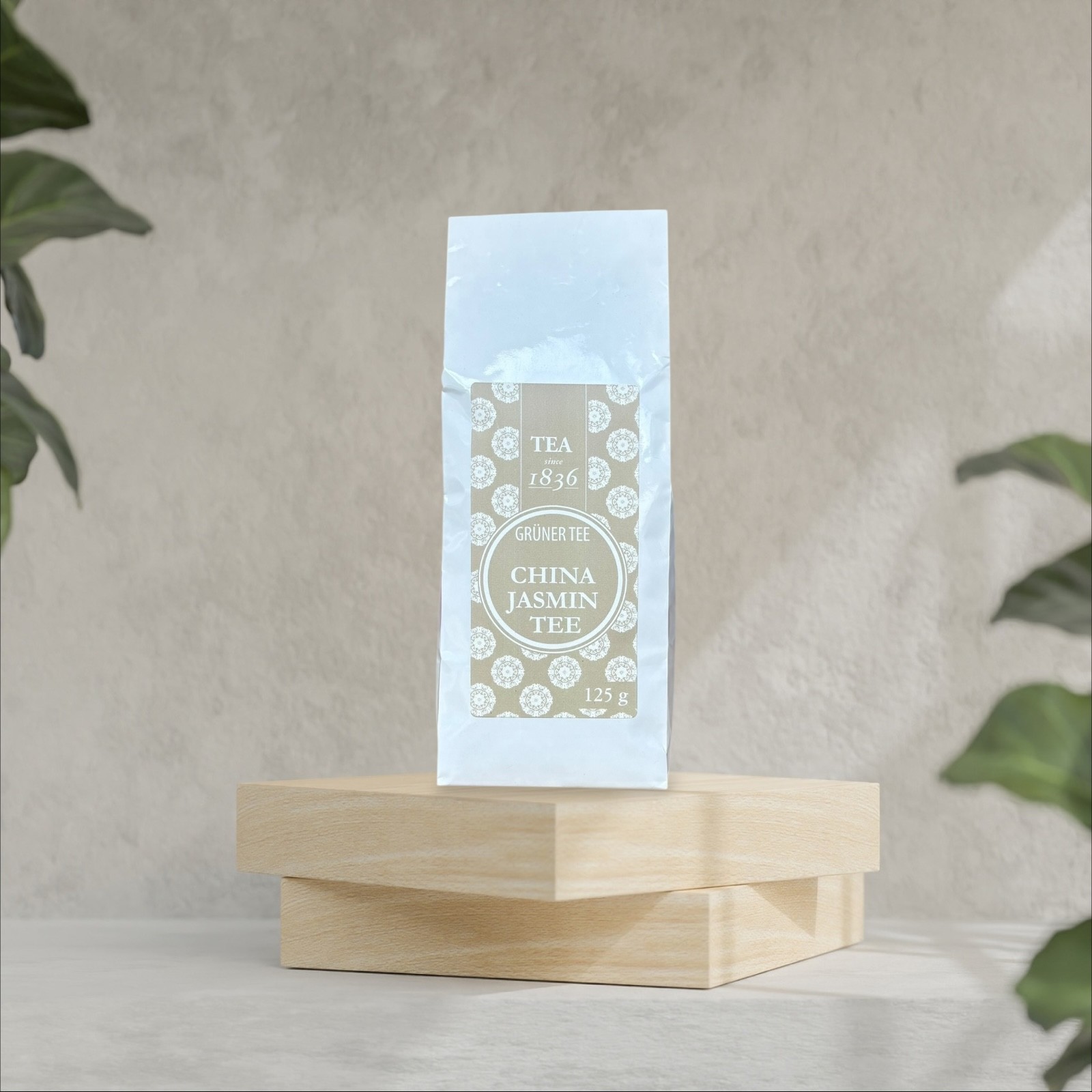 D & B - Grüner Tee China Jasmin 125 g loser Tee