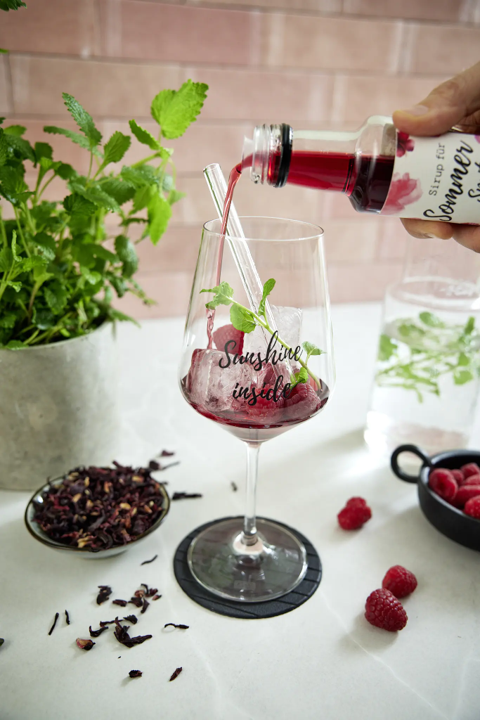 Shrub - Sommerspritz Hibiskus-Himbeere