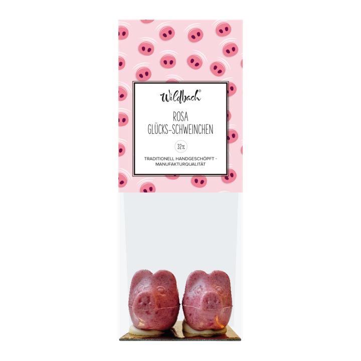 Glücksschweinchen Rosa - Himbeer