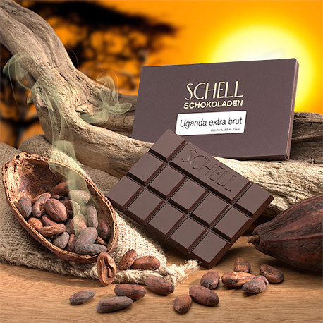 Schell Schokolade - Uganda extra Brut