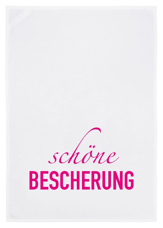Geschirrtuch - schöne Bescherung