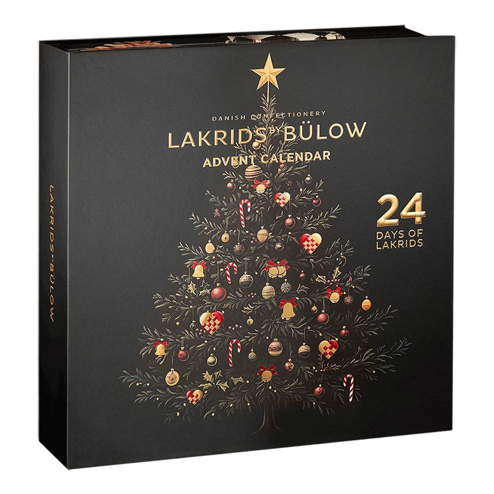 Adventskalender - Lakrids by Bülow plus eine Dose Lakrids D small gratis