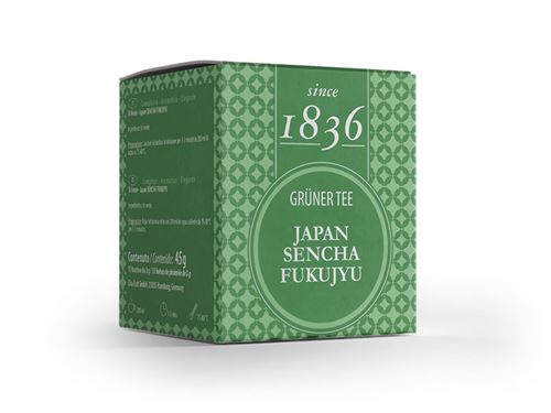 D & B - Grüner Tee - Japan Sencha Fukujyu 15 Pyramidenbeutel