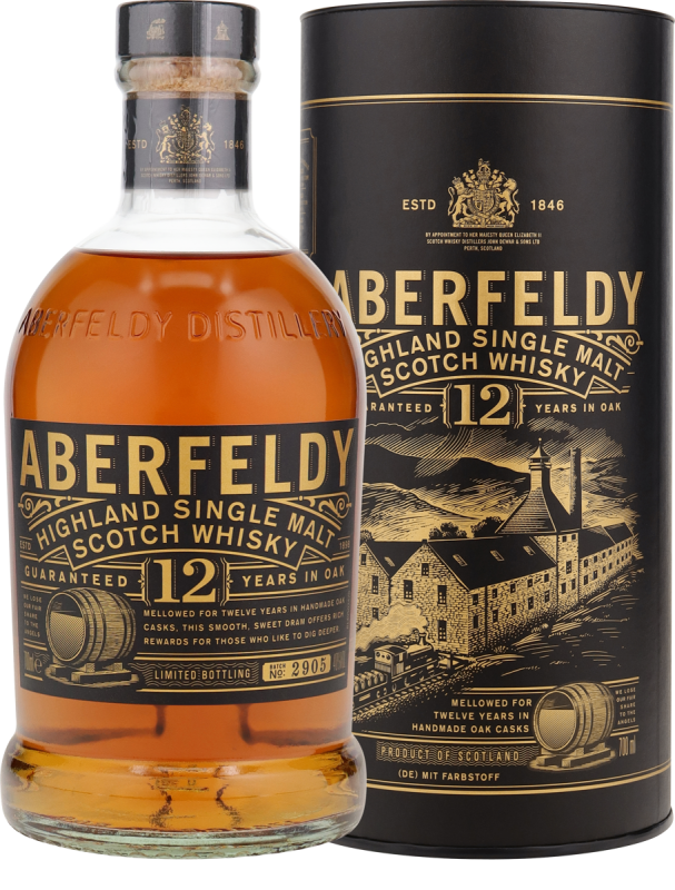 Aberfeldy 12 yrs Highland Single Malt Whiskey