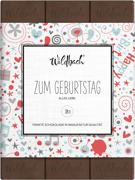 Wildbach - Zum Geburtstag Schokolade - Vollmilch