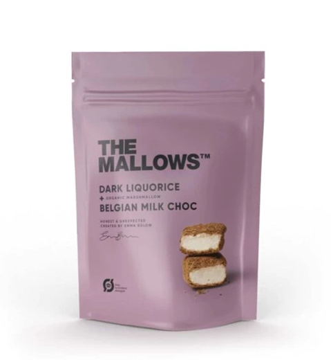 mallows dark liquorice