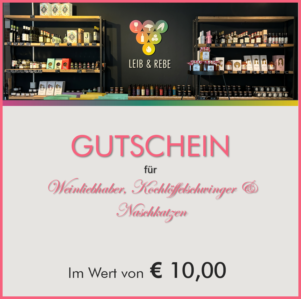 Gutschein € 10,00