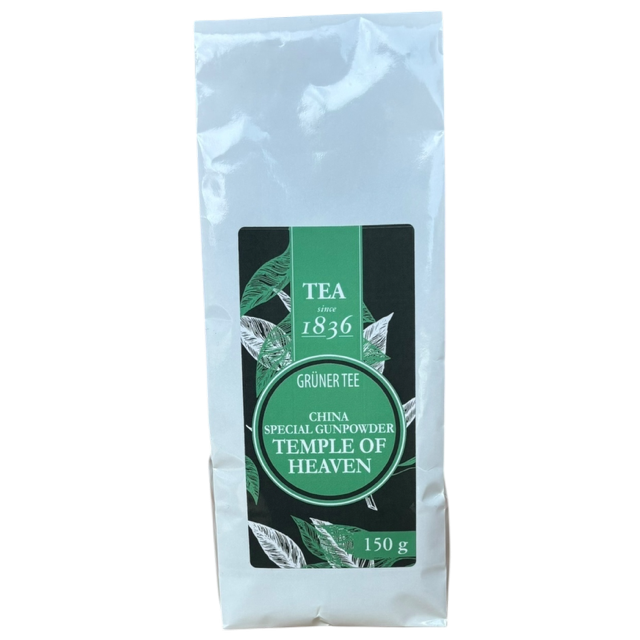 D & B - Grüner Tee Gunpowder Temple of Heaven 150g loser Tee