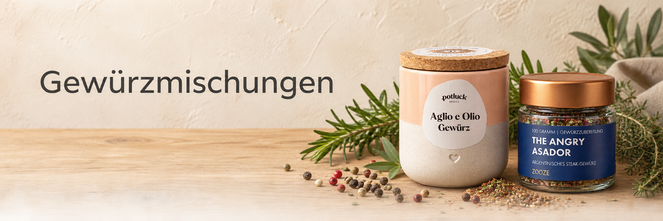 Geben Sie Ihrem Leben die besondere Würze