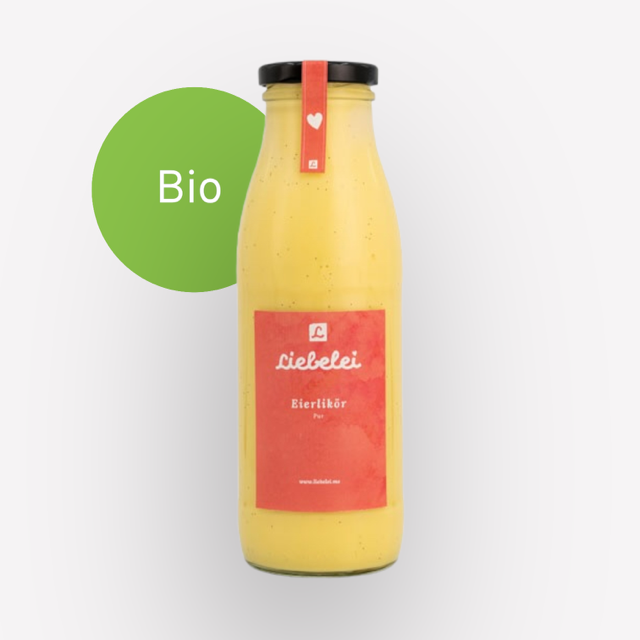 Liebelei - Bio Eierlikör pur - 500 ml