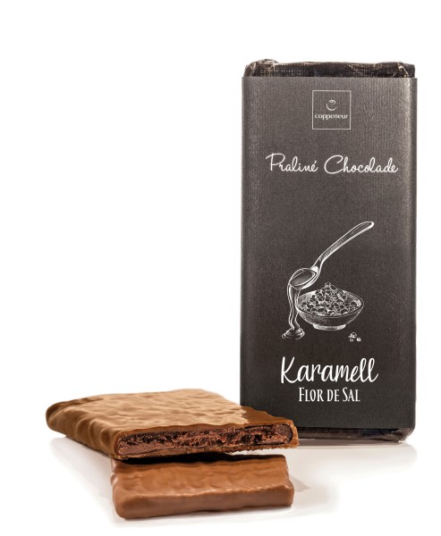 Coppeneur - Karamell Fleur de Sal Praliné Chocolade