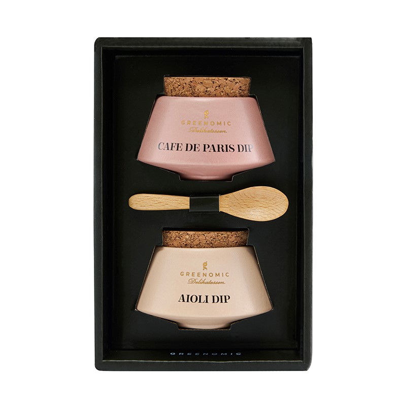 Greenomic - Gift Set Cafe de Paris / Aioli Japanese Pot Style