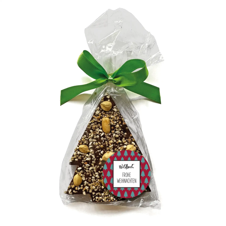 Wildbach - Relieftafel Tannenbaum Haselnuss Krokant