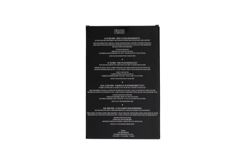 Froid - Kühlmanschette Wine & Dine