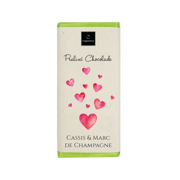 Coppeneur - Cassis & Marc de Champagne Praliné Chocolade