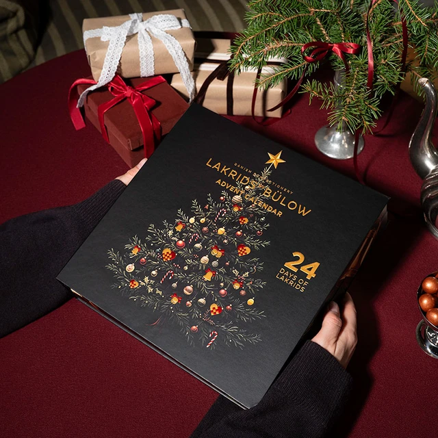 Adventskalender - Lakrids by Bülow plus eine Dose Lakrids D small gratis
