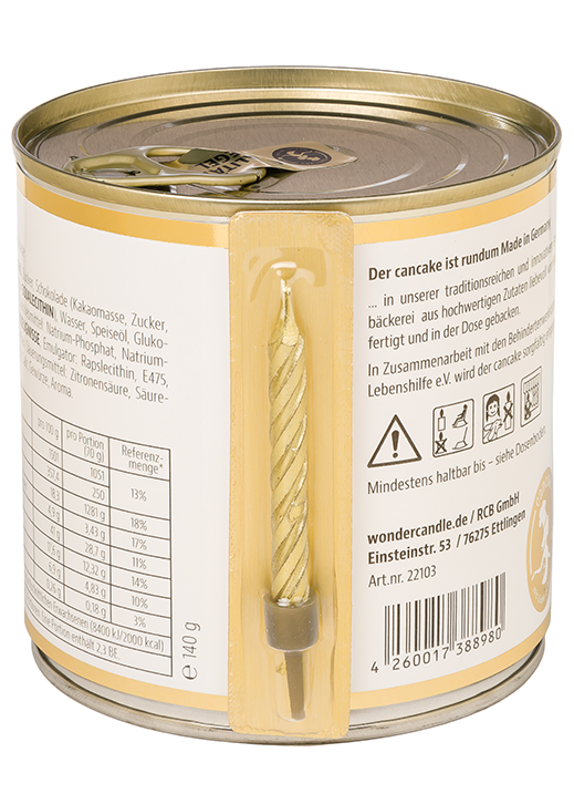 Cancake - Frohe Weihnachten gold