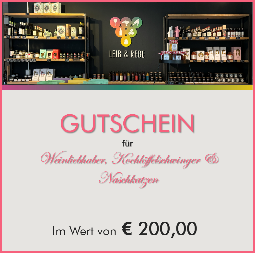 Gutschein € 200,00
