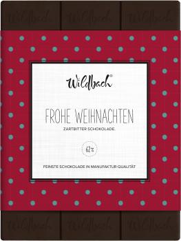 Wildbach Weihnachtsschokolade - Frohe Weihnachten Edel-Zartbitter