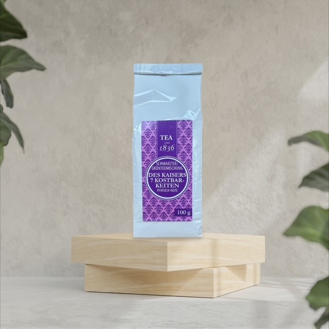 D & B - Schwarztee/Grüntee Des Kaisers 7 Kostbarkeiten 100g loser Tee