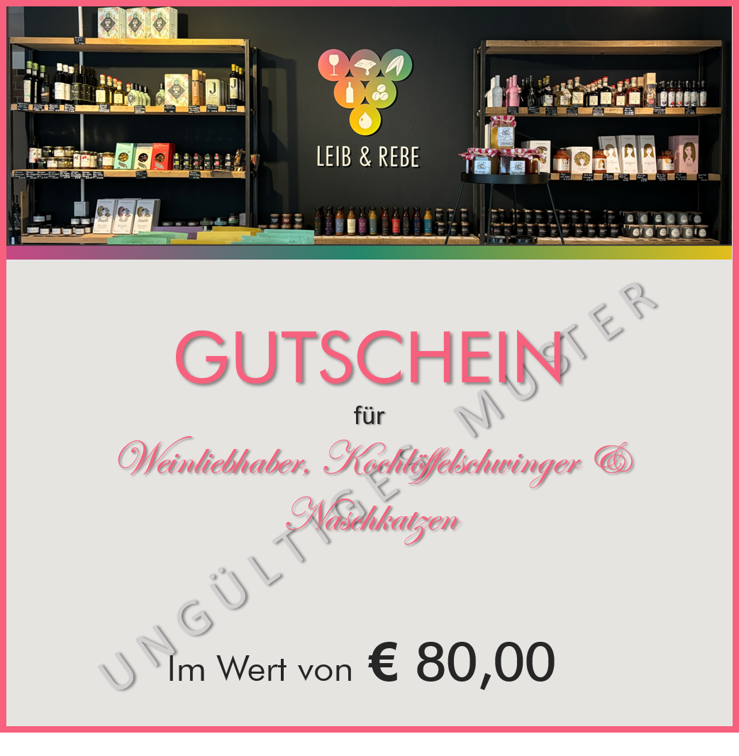 Gutschein € 80,00