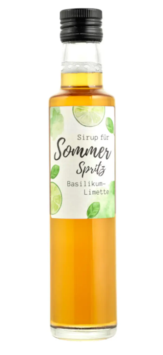 Shrub - Sommerspritz  Basilikum-Limette